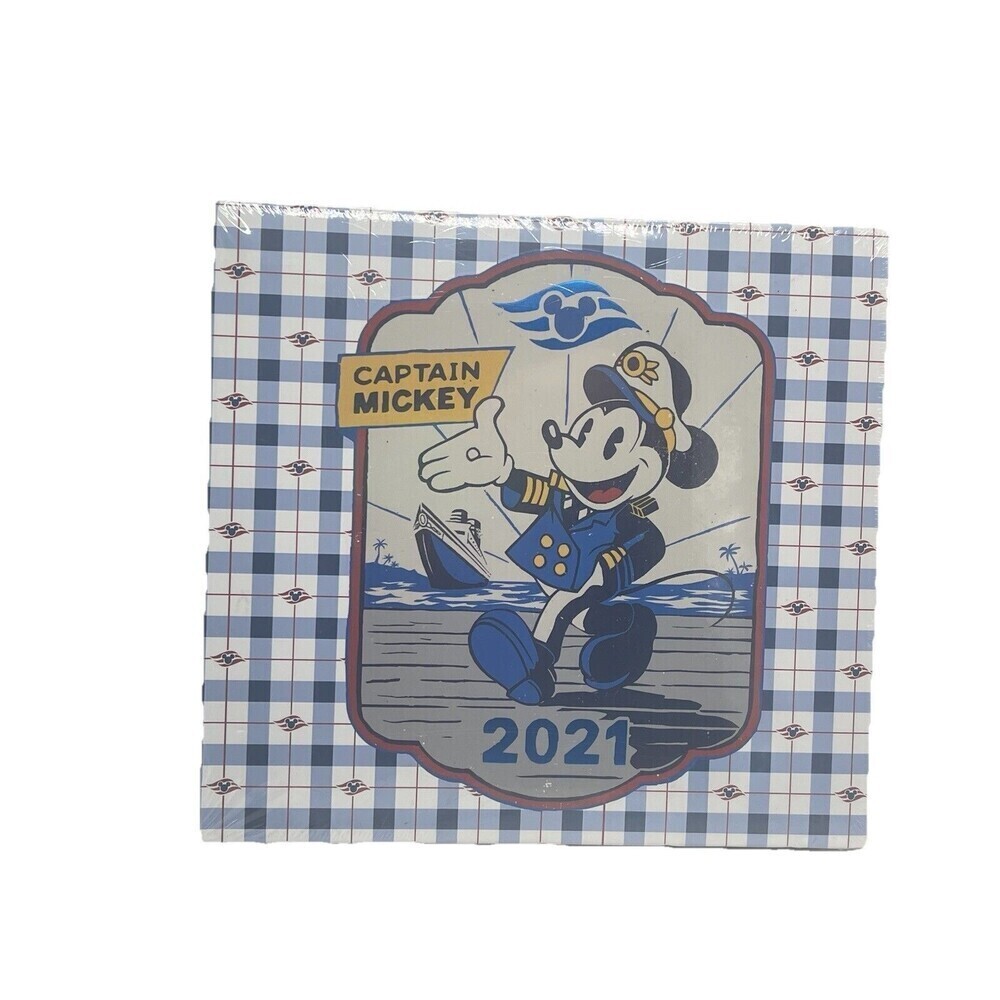 Disney Cruise Line 2021 Captain Mickey Photo Album New RARE